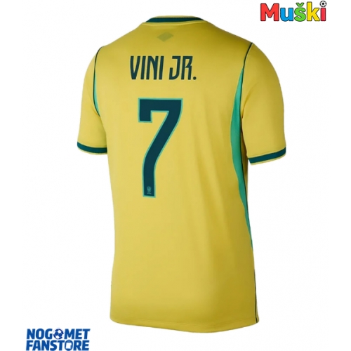 Brazil Vinicius Junior #7 Domaci Dres SP 2026 Kratak Rukav